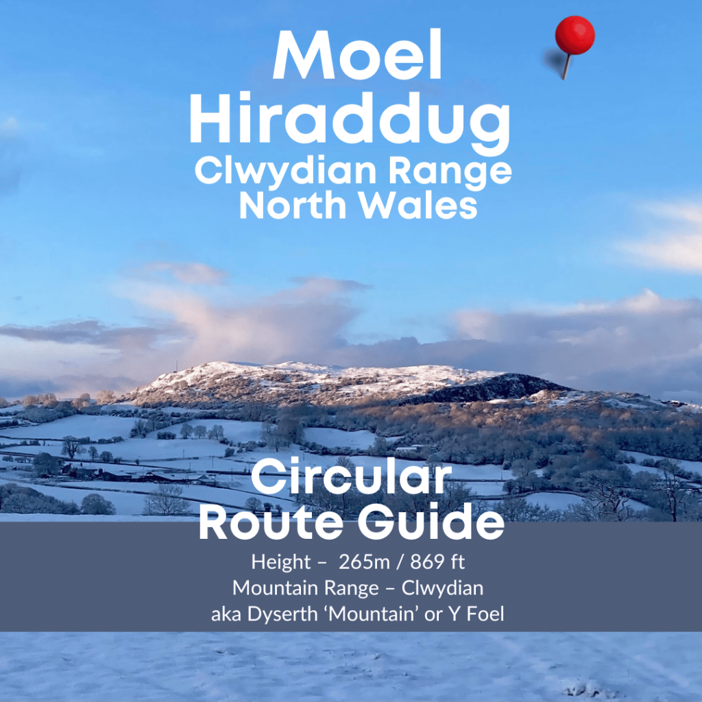 circular route guide moel hiraddug and marian ffrith