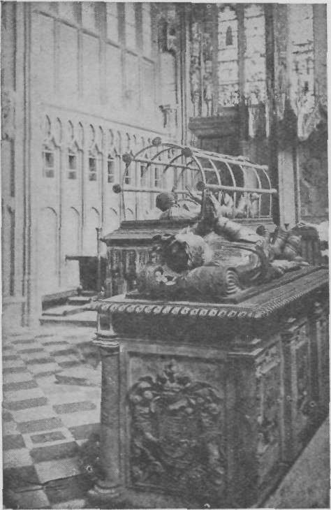 TOMBS IN THE BEAUCHAMP CHAPEL.