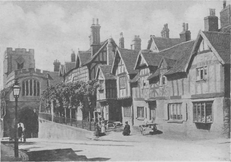 LORD LEICESTER'S HOSPITAL AND GATE.